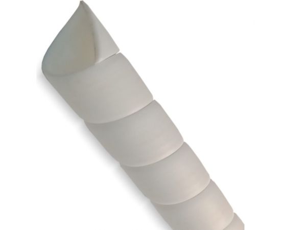 Спиральная защита PARLMU SG-24-F15-k2, полипропилен, размер 24, плоская поверхность, белая, 2 м PR0500400-2 