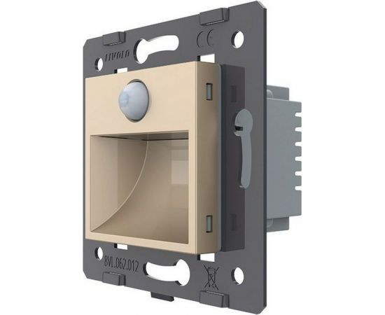 Подсветка лестницы LIVOLO пола с датчиком движения, цвет золотой (механизм) VL-C7-01JDRG-13 