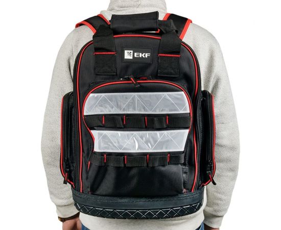 Универсальный рюкзак монтажника EKF с резиновым дном С-07 Professional c-07 