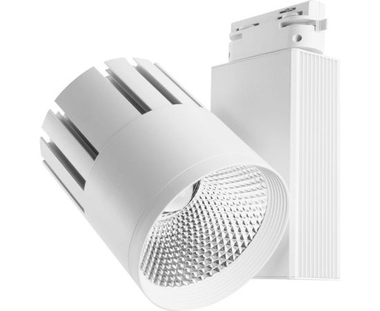 Светодиодный трековый однофазный светильник на шинопровод FERON AL105 30W, 2400 Lm, 4000К, 35 градусов, белый 29693 