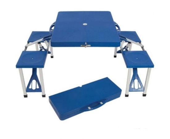 Складной стол со скамейками Ecos TD-12 в чемодане 993085 