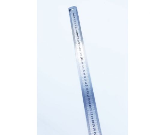 Линейка ЧИЗ стальная измерительная 1000мм гост с поверкой 212051а – изображение 2