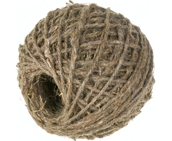 Упаковочный льняной шпагат Рыжий кот клубок D 1.5мм 150 м 082275 – изображение 2