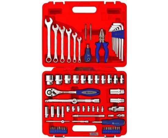 Универсальный набор инструментов 72шт МАСТАК 0-072C – изображение 2