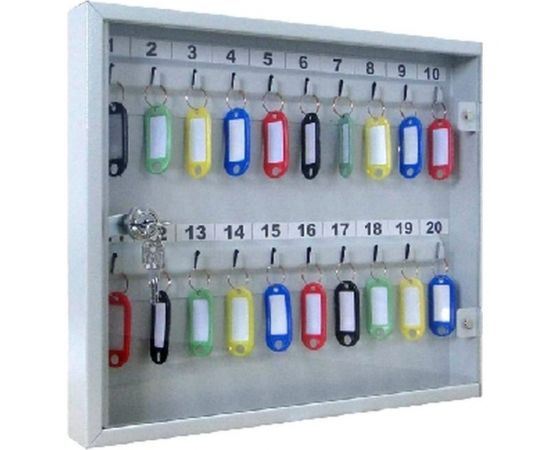 Ключница + 20 брелоков МЕТКОН КЛ-20СБ MT_03_006_08_Ss – изображение 2