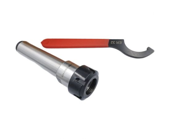 Патрон цанговый КМ4 с набором цанг ЕR 32 18 шт, 3-20 мм TORNERI 041906 – изображение 2