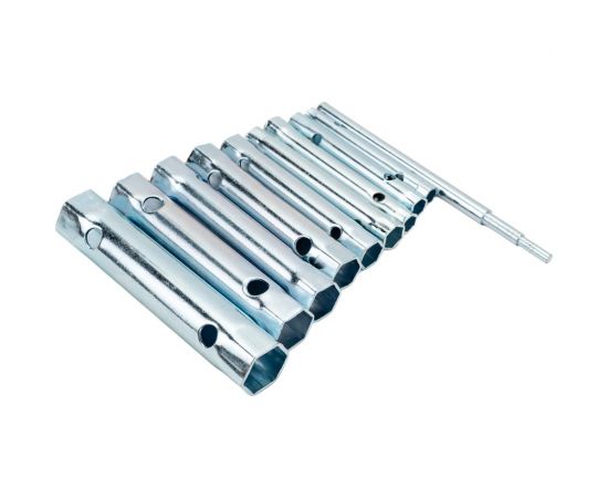 Набор торцевых ключей Спец 6-22мм, 1вороток, набор 10шт 3843 – изображение 3