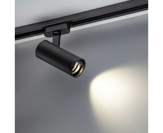 Трековый светодиодный поворотный светильник RITTER Artline с регулировкой фокуса цилиндр 60x150mm 10Вт 850Лм 4000К 230В алюминий черный 59740 1 – изображение 3