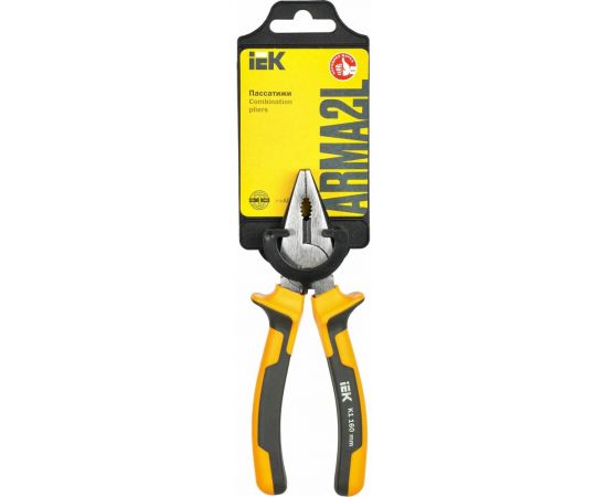 Пассатижи IEK ARMA2L 3 K1 160 мм A2L3-PL10-K1-160 – изображение 3
