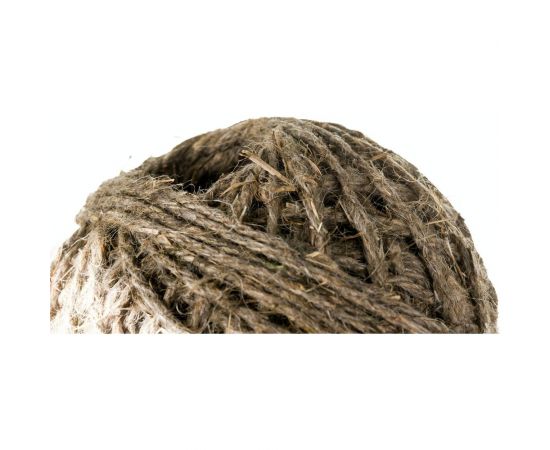 Упаковочный льняной шпагат Рыжий кот клубок D 1.5мм 150 м 082275 – изображение 3
