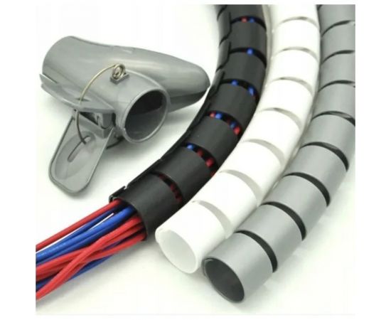 Спиральный защитный рукав PARLMU LXQ 28-1-k5 полиэтилен, размер 28, цвет черный, длина 5 м PR4800500-5 – изображение 3