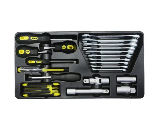 Тележка инструментальная с набором инструментов 253пр. WMC TOOLS WMC-253 – изображение 3