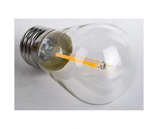 Декоративная ретро-светодиодная лампа-шар NEON-NIGHT E27 2W 230В 3000К Теплый белый 601-801 – изображение 4