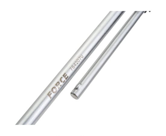 Торцевой ключ 6-гранный, 7мм, L=400мм, кардан 1/4 FORCE 784207U – изображение 4