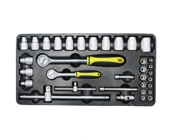 Тележка инструментальная с набором инструментов 253пр. WMC TOOLS WMC-253 – изображение 5