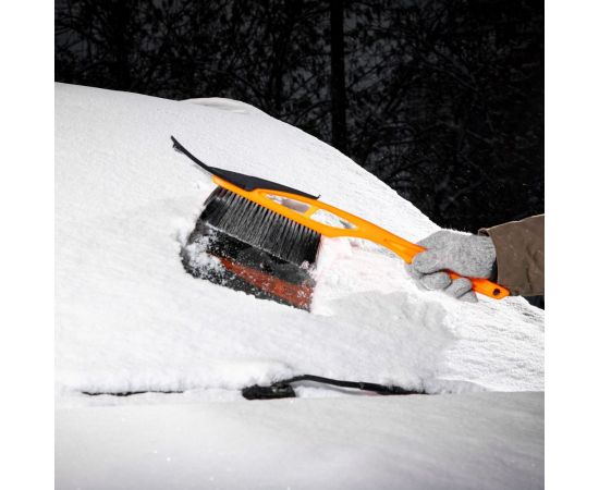 Щетка-сметка для снега со скребком SPARTA 550 мм 552935 – изображение 6