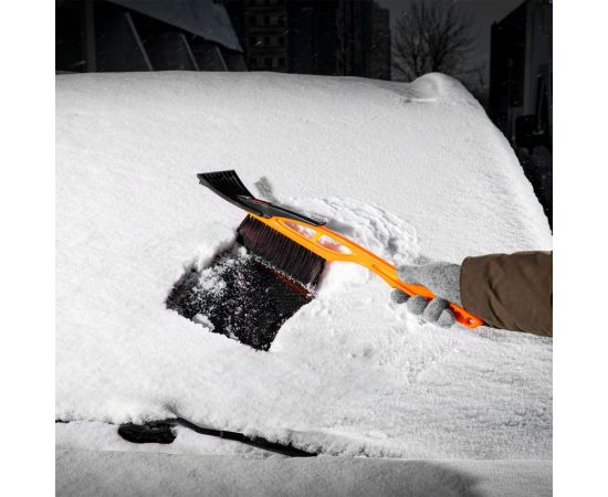Щетка-сметка для снега со скребком SPARTA 550 мм 552935 – изображение 7