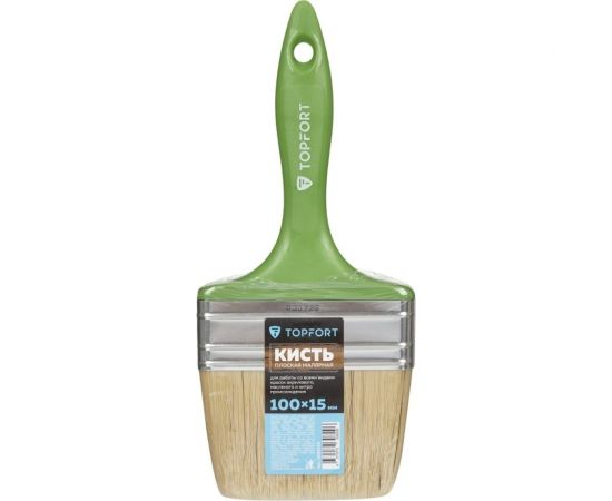 Плоская кисть Topfort 100x15 мм 1690134 – изображение 7