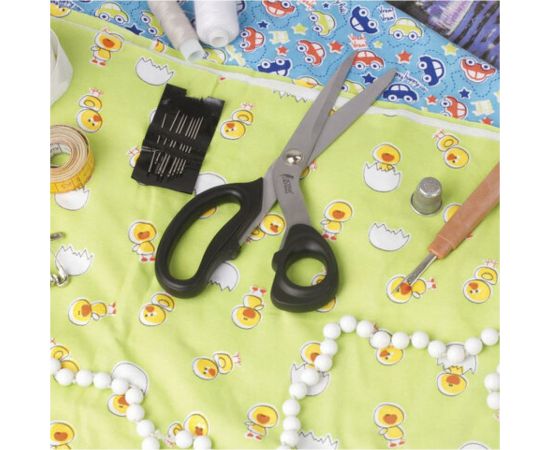 Портновские ножницы ОСТРОВ СОКРОВИЩ КЛАССИК 210 мм, черные 237451 – изображение 9