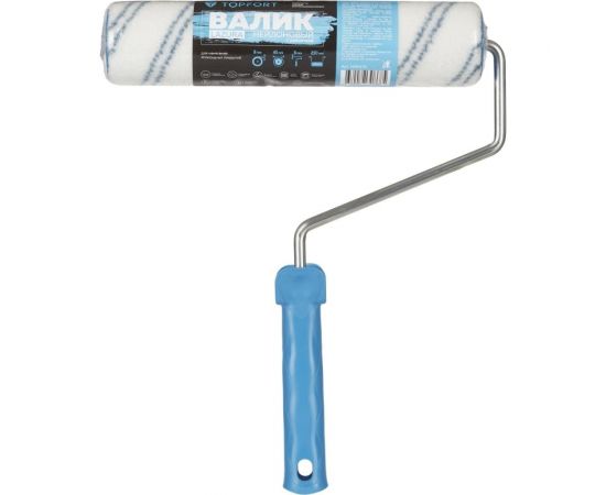 Валик с ручкой Topfort lazura 25 мм, бюгель 8 мм 1690173 – изображение 10