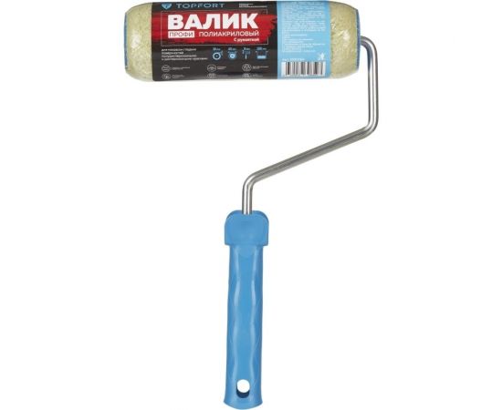 Валик с ручкой Topfort профи полиакриловый, 18 см, бюгель 8 мм 1690164 – изображение 10