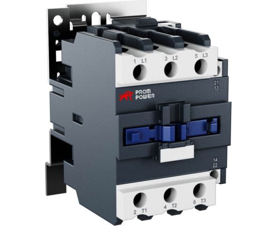 Контактор Prompower jlc1-d40-11-f5 (ac110), номинальный ток 40a, 3 полюса, доп контакты 1но+1нз, напряжение катушки 110vac JLC1D4011F5AC110 