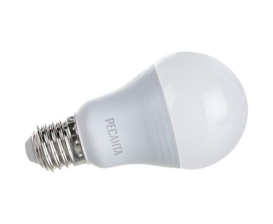 Светодиодная лампа Ресанта LL-R-A60-13W-230-4K-E27 (груша, 13Вт, нейтр., Е27) 76/1/18 