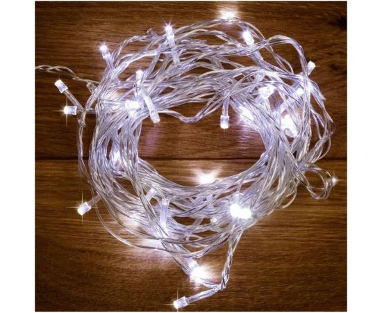 Светодиодная гирлянда NEON-NIGHT Твинкл-Лайт 8 режимов, 6м, 40 LED, прозрачный провод, белый 303-175 