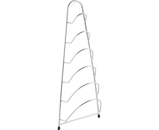 Подставка для крышек Рыжий кот Bosito 19.5х9х46 см хром 103693 