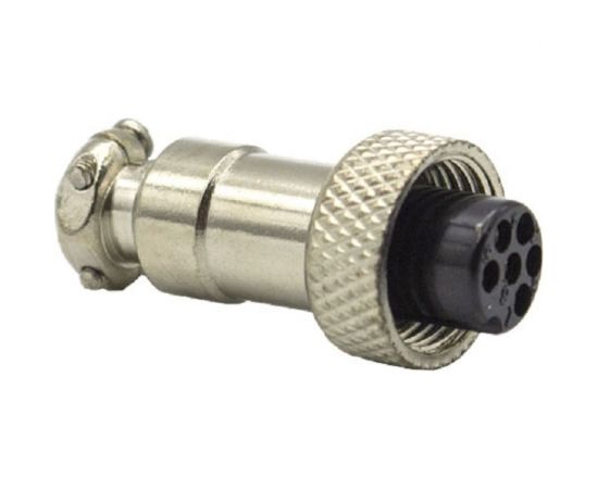 Авиационный разъем Giraffe 6-pin гнездо GF-AV6F gf0549 