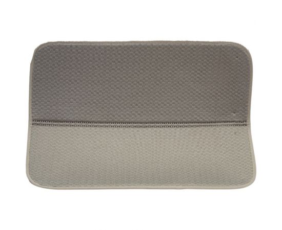 Коврик для сушки посуды Рыжий кот Skandi серый, 45x35 см 105023 