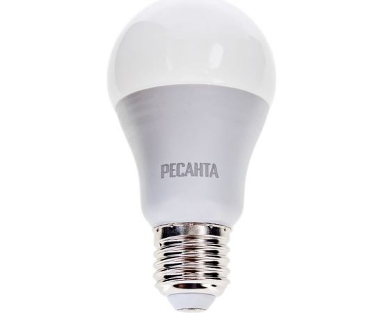 Светодиодная лампа Ресанта LL-R-A60-13W-230-3K-E27 /груша, 13Вт, тепл., Е27/ 76/1/17 