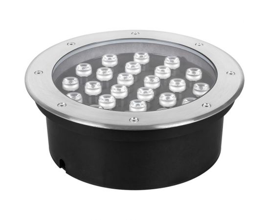 Тротуарный светильник FERON SP2708, 24LED теплый белый, 24W, 250хH90mm, IP67 32136 