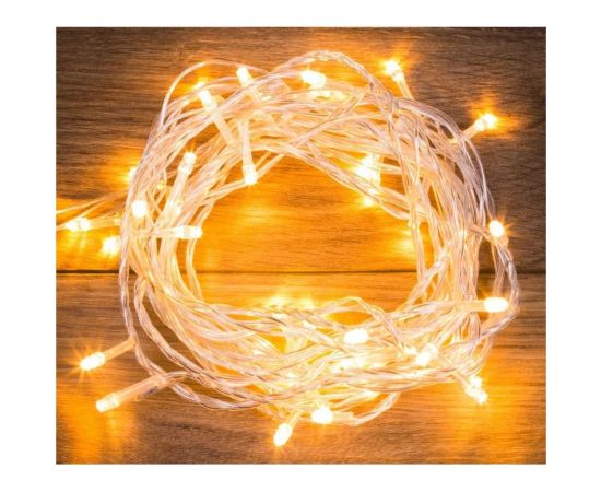 Светодиодная гирлянда NEON-NIGHT Твинкл-Лайт 8 режимов, 4м, 25 LED, прозрачный провод, тёплый белый 303-166 