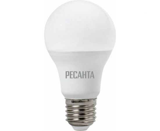 Светодиодная лампа Ресанта LL-R-A80-20W-230-6K-E27 груша, 20Вт, холодный, Е27 76/1/76 