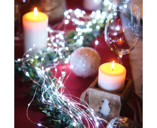 Гирлянда NEON-NIGHT Роса 5м, 50LED, USB, белое свечение 315-965 – изображение 19