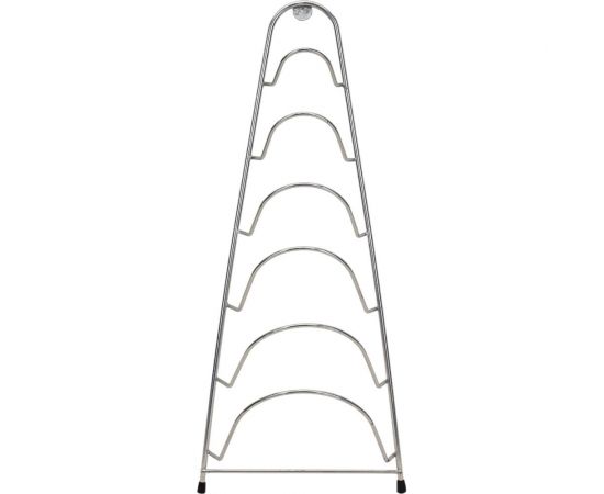 Подставка для крышек Рыжий кот Bosito 19.5х9х46 см хром 103693 – изображение 2