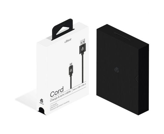 Кабель Micro-USB to USB-A uBear CORD Черный DC03BL01-AM – изображение 2