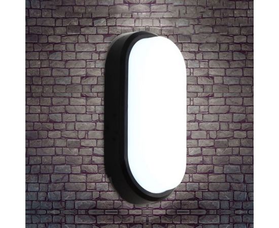 Герметичный светильник Akfa Lighting black 15w 4000k oval, HLPN000088 – изображение 2