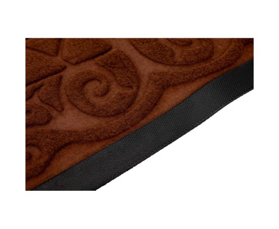 Придверный коврик Рыжий кот с подложкой из ПВХ, полиэстер 008454 – изображение 2