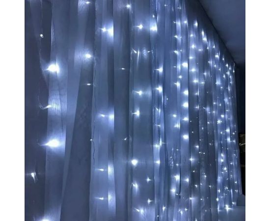 Гирлянда FERON 230V 204 LED 5000K, эффект стробов, IP44 , шнур 3м, CL19 32332 – изображение 2