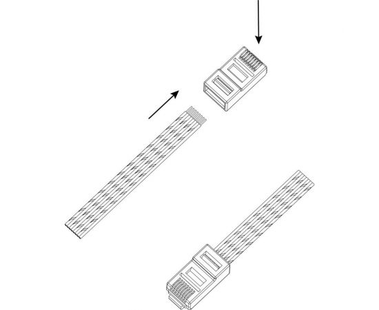 Коннектор ЭРА Джек RJ-1 RJ-45 8P8C CAT 5e 100 шт Б0048299 – изображение 2