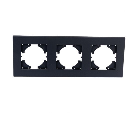 3-ая рамка GUSI Electric GUSI City цвет графит C1113-010 – изображение 2