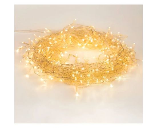 Светодиодная гирлянда NEON-NIGHT Твинкл-Лайт 8 режимов, 6м, 40 LED, прозрачный провод, тёплый белый 303-176 – изображение 2