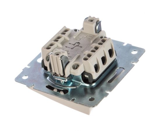 Проходной выключатель с подсветкой LEZARD RAIN белый 703-0288-114 – изображение 2