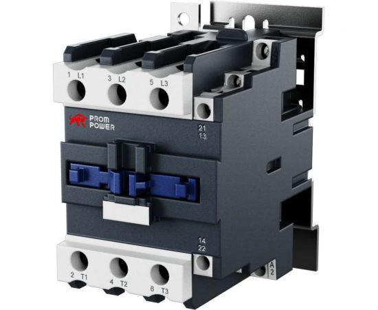 Контактор Prompower jlc1-d40-11-f5 (ac110), номинальный ток 40a, 3 полюса, доп контакты 1но+1нз, напряжение катушки 110vac JLC1D4011F5AC110 – изображение 2