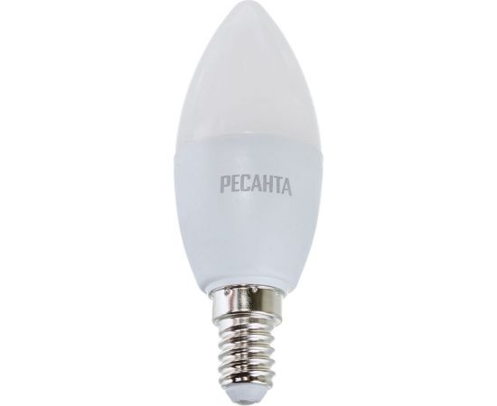 Светодиодная лампа Ресанта LL-R-C37-7W-230-3K-E14 (свеча, 7Вт, теплый, Е14) 76/1/5 – изображение 3