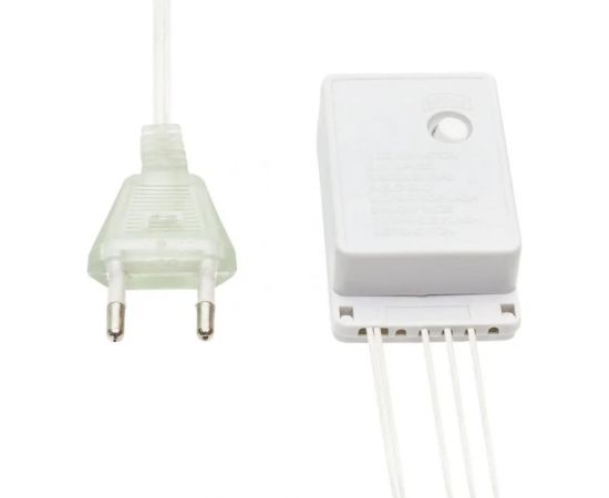 Светодиодная гирлянда NEON-NIGHT Твинкл-Лайт 8 режимов, 6м, 40 LED, прозрачный провод, белый 303-175 – изображение 3