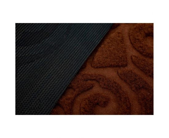 Придверный коврик Рыжий кот с подложкой из ПВХ, полиэстер 008454 – изображение 3