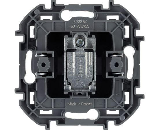 Розетка TV Legrand - «звезда» - 2 дБ - 0-2400 мГц - INSPIRIA - алюминий 673852 – изображение 3